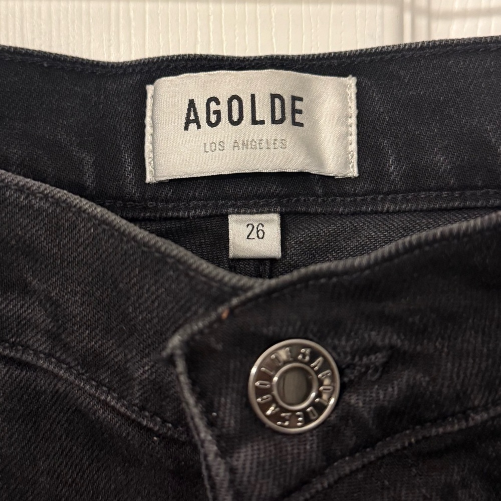 AGOLDE ‘Riley’ high rise crop jeans - Picture 6 of 15